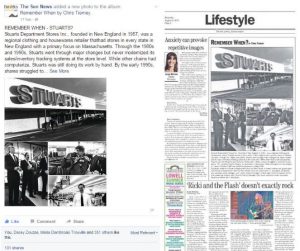 Social media following for weekly lifestyle feature written for The Sun News