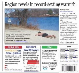 Warm weather feature photo and slideshow