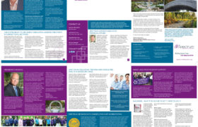 Production and layout of full color six page brochure