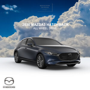 Mazda social media advertising graphic