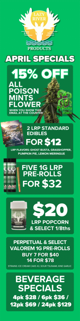 April Specials Email